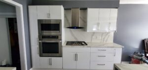Open concept kitchen